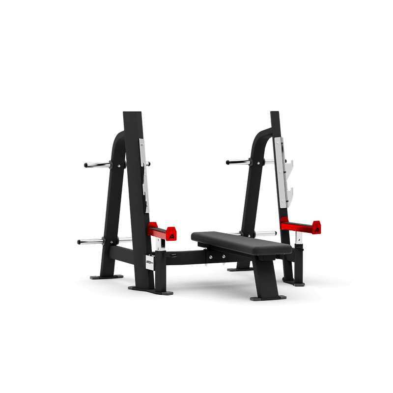 Olympic Bench with safety arms